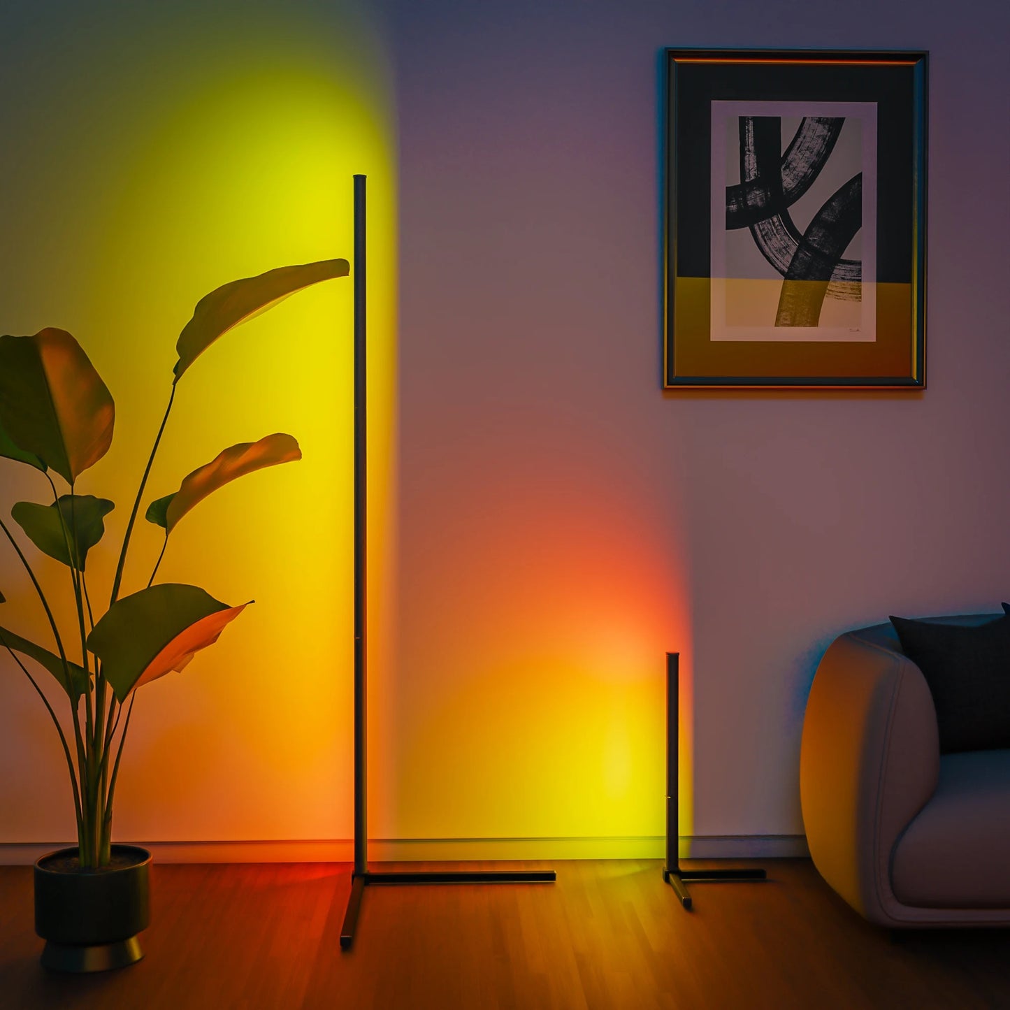 Smart Modern LED Floor Lamp