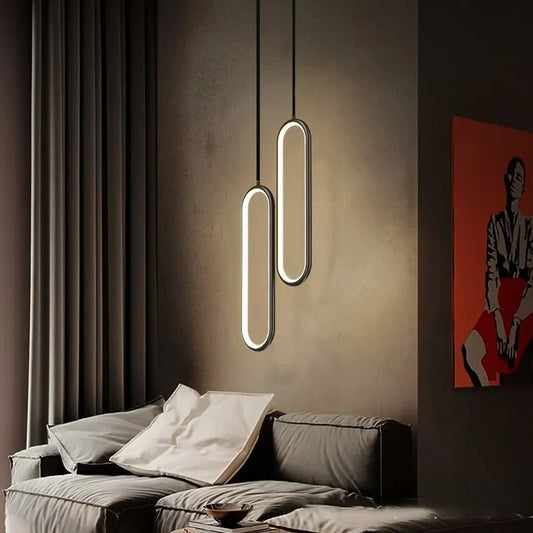 Modern Hairpin LED Pendant